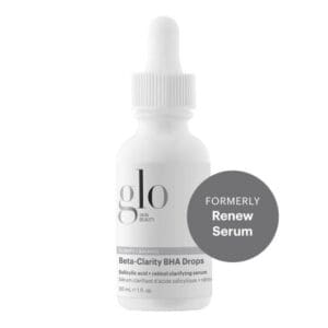 A bottle of Beta-Clarity BHA Drops with a white background.