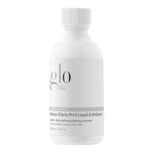 A bottle of Beta-Clarity Pro 5 Liquid Exfoliant hydrator.