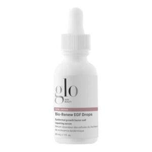 A bottle of Bio-Renew EGF Drops on a white background.